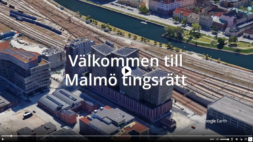 Startbild för film om Malmö tingsrätt