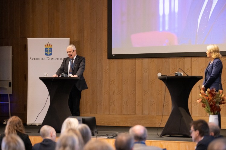 Thomas Rolén talar på Chefsdagarna. Foto: Andreas Larsson
