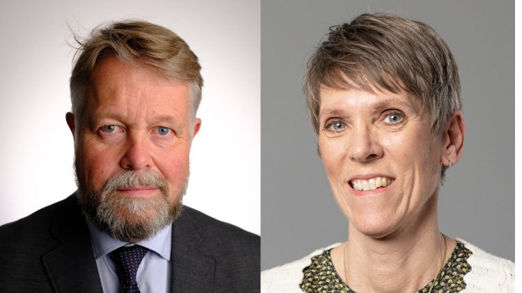 Göran Lundahl och Susanne Bagge 