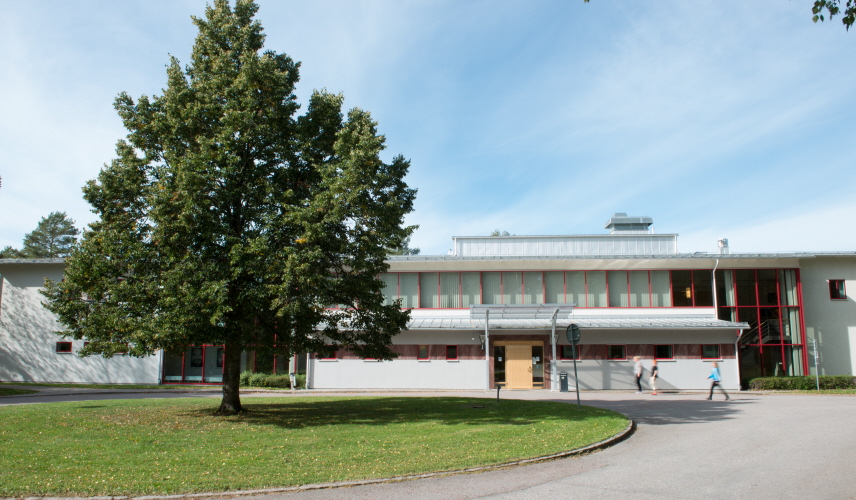 Falu tingsrätt utomhus. Foto.