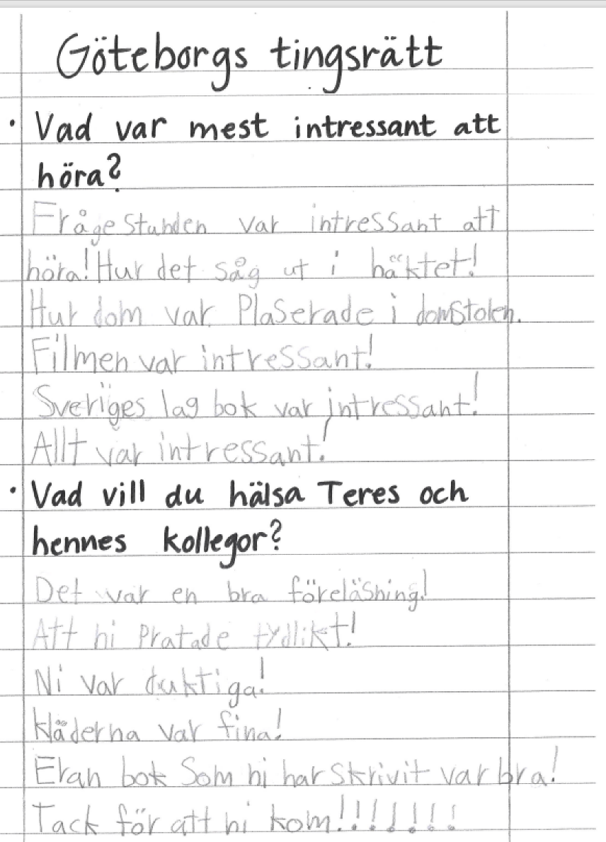 Utvärdering skola 4