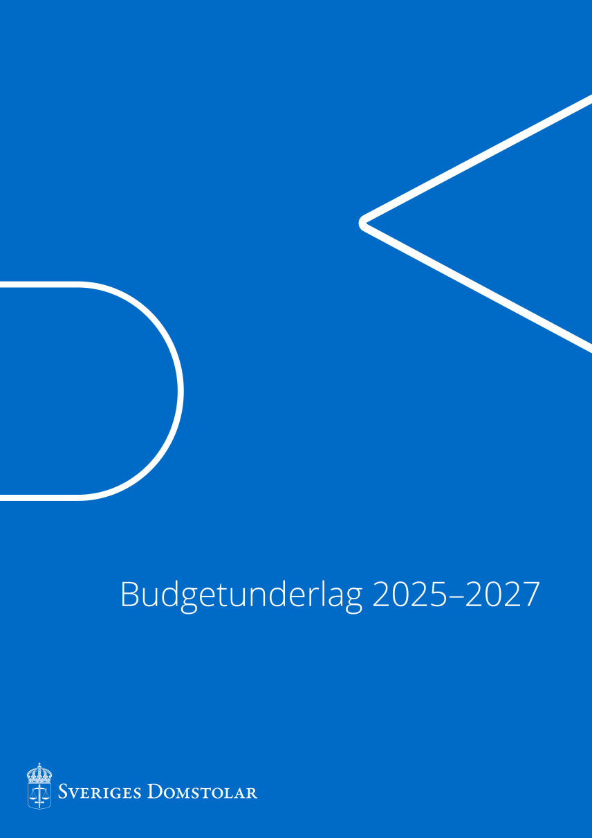 Budgetunderlag 2025–2027